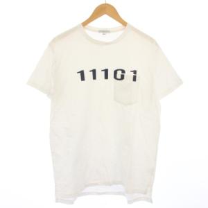 Printed Cross Crew Neck T-shirt 11101 Tシャツ カットソー 半袖