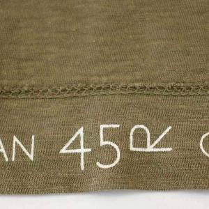 45R Tシャツ 半袖 カットソー F カーキ /G