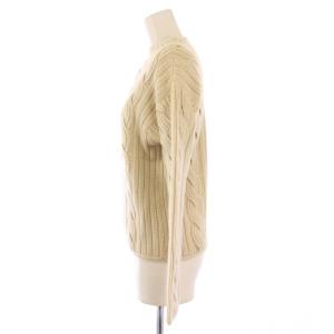 HERMES マルジェラ期 ケーブルニット ベージュ