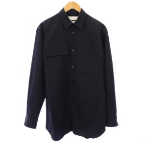 WOOL GABARDINE SHIRT