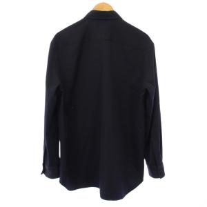 JIL SANDER WOOL GABARDINE SHIRT