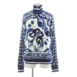 トラックジャケット 36 ブルー ホワイト