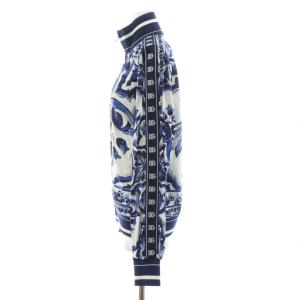 DOLCE&GABBANA トラックジャケット 36 ブルー ホワイト