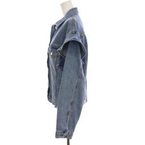MSGM デニムジャケット ジージャン Gジャン アウター 40 青 ブルー 2941MDH40L /YM