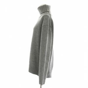 MUSE de Deuxieme Classe 18AW ジェイド JADE タートルネック プルオーバー ニット セーター 長袖 カシミヤ混 グレー