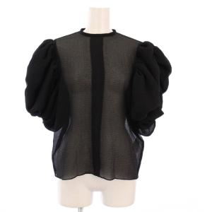 バタフライブラウス プルオーバー シアー 1 ブラック 22-LD405TP-002-003