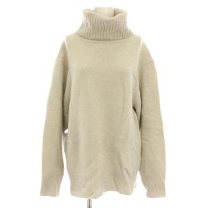 20AW ミドルゲージタートル ニット セーター タートルネック 長袖 ライトグレー 20080500705030