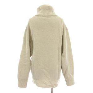 Deuxieme Classe 20AW ミドルゲージタートル ニット セーター タートルネック 長袖 ライトグレー 20080500705030