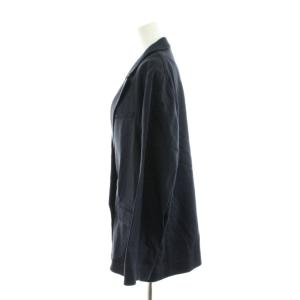 Plage R'IAM 21SS テーラードジャケット ダブル 麻 リネン混 38 紺 ネイビー 21010922604010