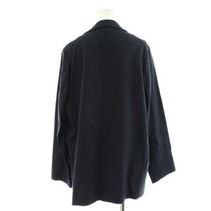 Plage R'IAM 21SS テーラードジャケット ダブル 麻 リネン混 38 紺 ネイビー 21010922604010