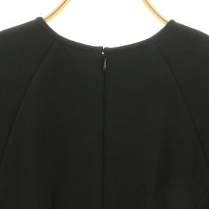 SNIDEL ワンピース ひざ丈 半袖 F 黒 /DF
