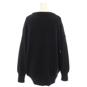 EVERYDAY I LIKE 19AW ニット セーター クルーネック 長袖 ローゲージ 紺 ネイビー 19080500801030