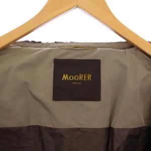 MOORER ダウンジャケット 54 ベージュ SOLERI-KM2