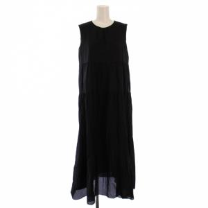 23SS コットンシルクローンティアードワンピース