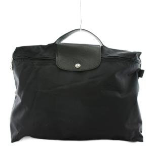 ルプリアージュ ブリーフケース ハンドバッグ ナイロン レザー 黒 ブラック L2182919001 /AN27