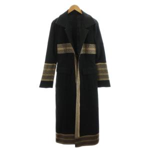 チェスターコート ダークグレー ベージュ