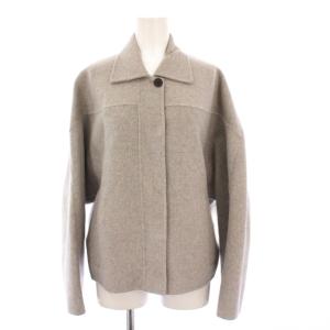 24AW MOXIE BRIANE ステンカラーコート ウールカシミヤ 38 グレー