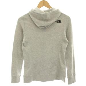 THE NORTH FACE ストレッチスウェットフルジップフーディ パーカー トレーナー 長袖 M グレー NTW11797 /HN