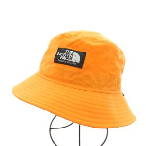 キャンプサイドハット 帽子 ロゴ ナイロン L オレンジ NN41906 /AN29