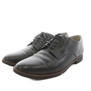 idea レースアップシューズ レザー 23.0cm 黒 ブラック 2375 /AN23