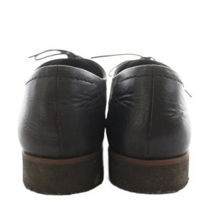 MARGARET HOWELL idea レースアップシューズ レザー 23.0cm 黒 ブラック 2375 /AN23