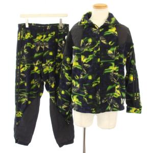 BG TF Turf プリント トラックジャケット トラックパンツ フリース セットアップ L マルチカラー