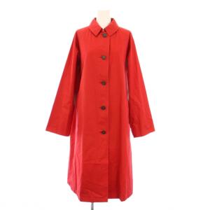 ステンカラーコート 9 レッド