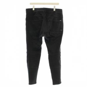 G-Star RAW デニムパンツ ジョグパンツ すそリブ切替 33 黒 ブラック /G