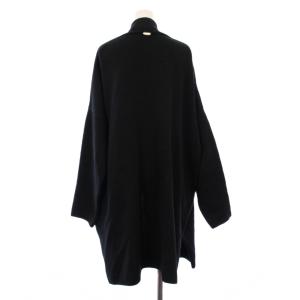 MUSE de Deuxieme Classe 21SS Twins cotton ショートガウン カーディガン 黒 21020500401010 /KH