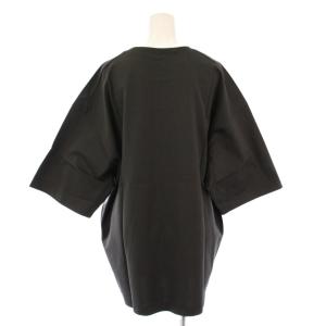 AP STUDIO 24SS ビッグTシャツ 半袖 クルーネック 無地 ストレッチ ワンカラー F グレー タグ付き 24070586506010