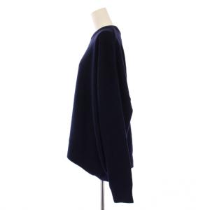 EVERYDAY I LIKE 24AW Basic Knit ウール F ネイビー