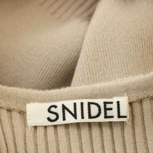 SNIDEL 21SS 2点セット リブニット ワンピース ロング ボレロ F ベージュ /G