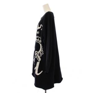 MOSCHINO BOUTIQUE ワンピース I42 ブラック