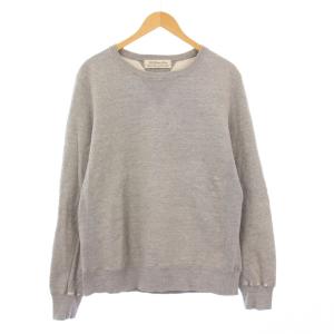 スウェット トレーナー 長袖 ダメージ加工 L グレー /KH