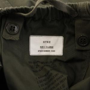 HYKE N/C TYPE M-51 SHELL PANTS