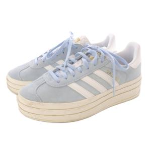 adidas Originals Gazelle Bold スニーカー スエード 24cm 水色 ライトブルー ID6991 /SR
