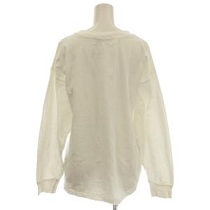 AMERICANA Tシャツ ロンT 長袖 カットソー F 白 ホワイト /G