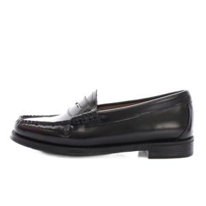 G.H.Bass&Co.G.H.Bass & Co. WEEJUNS コインローファー モカシン レザー UK3.5 黒 ブラック /YM