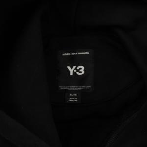 Y-3 アディダス ヨウジヤマモト JFA フーディー プルオーバーパーカー スウェット 長袖 XL 黒 IW7386