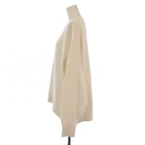 CINOH コットンクルーネックニット セーター 長袖 38 白 22SKN500 /BM