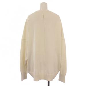 CINOH コットンクルーネックニット セーター 長袖 38 白 22SKN500 /BM