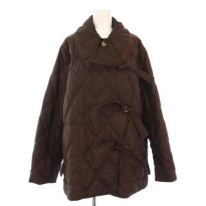 キルティングジャケット 36 ブラウン 6469