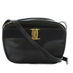 ショルダーバッグ レザー 紺 ネイビー A214183 /AN9 OH