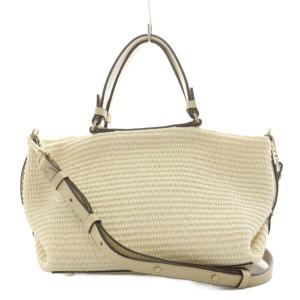 ハンドバッグ ショルダーバッグ 2way 白 ホワイト /AN54