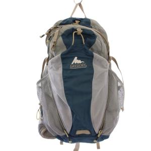 リュックサック デイバッグ バックパック ナイロン 水色 紺 /BM