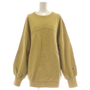 クルーネックスウェットシャツ F マスタード