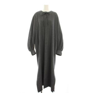 .B 21AW シャツワンピース 36 グレー 48-08-14-08203