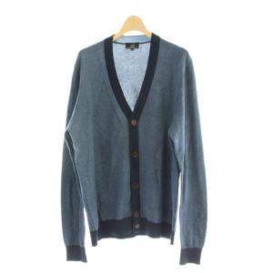 カーディガン ニット L 青 ブルー /AP