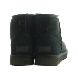 UGG australia ショートブーツ スエード US8 25.0cm 黒 ブラック /MI