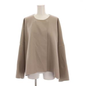 ノーカラー ジャケット ウール 38 グレー 531-9250909 /YM